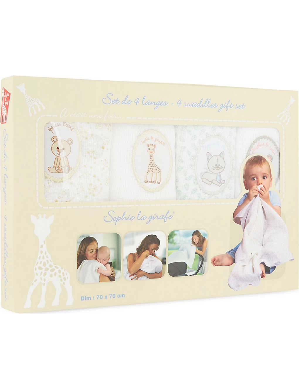 Set Of 4 Muslins 2 Set Of 4 Muslins - Image 2