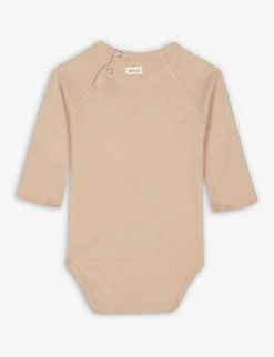 Bunny Organic Cotton Bodysuit 0-18 Months 5 Bunny Organic Cotton Bodysuit 0-18 Months -Kid Couture 164 3006392 CBBU PINK ALT02