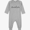Chocolate Cotton Babygrow 0-12 Months