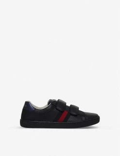 Gucci New Ace VL Leather Trainers 8-10 Years