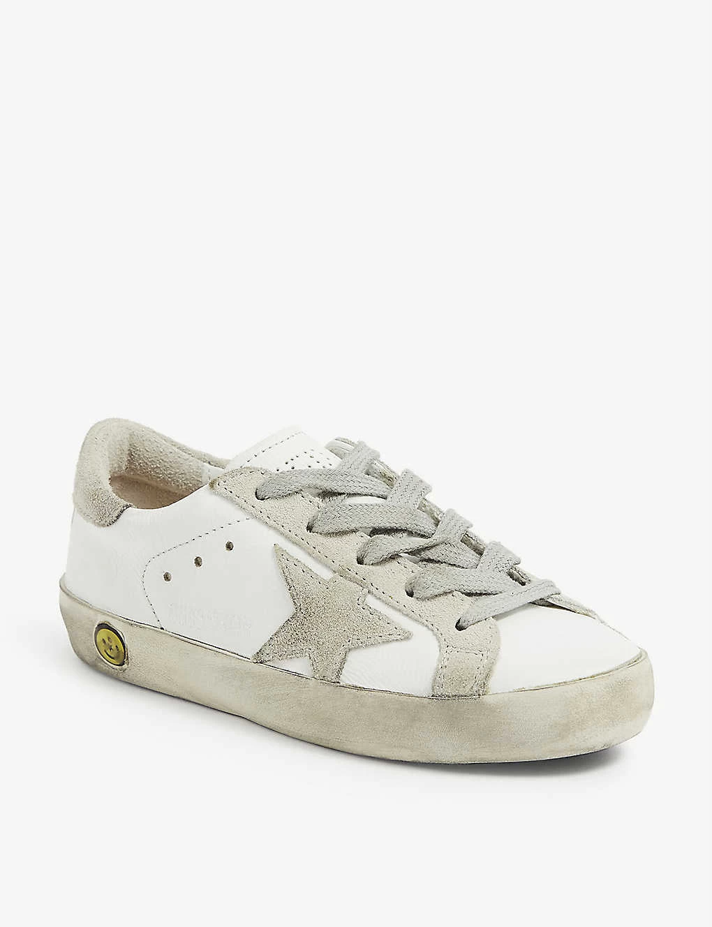 Golden Goose Superstar A5 Leather Trainers 6-9 Years 3 Golden Goose Superstar A5 Leather Trainers 6-9 Years - Image 3