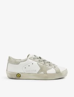 Golden Goose Superstar A5 Leather Trainers 6-9 Years
