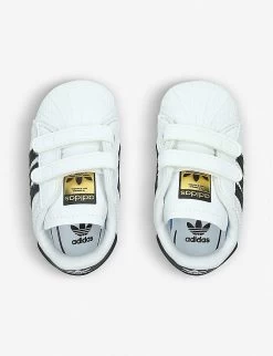 ADIDAS Superstar Crib Shoes 5 ADIDAS Superstar Crib Shoes -Kid Couture 5122 10004 7718013609 WHITEBLK ALT02