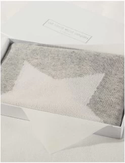 Star Cashmere Baby Blanket -Kid Couture 770 10121 SXUAX PALEGREYMARL ALT02