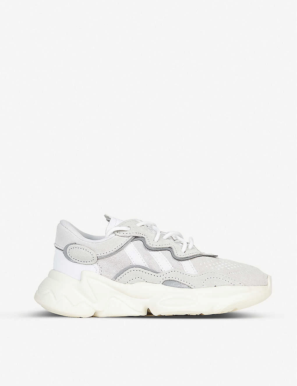 ADIDAS Ozweego Leather And Textile Trainers 6-8 Years 1 ADIDAS Ozweego Leather And Textile Trainers 6-8 Years