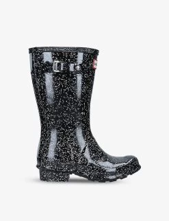 Hunter Original Glitter-embellished Wellington Boots 7-10 Years
