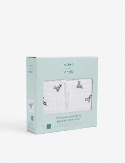 Aden + Anais Jungle Light 1.5 Tog Cotton Sleeping Bag 0-36 Months -Kid Couture R03668889 MULTI ALT03