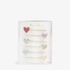 Meri-Meri Glitter Heart Hair Clips Set Of Six