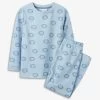 Lion Print Cotton Pyjama Set 7-12 Years