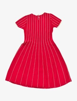 Pre-loved Dior Silk Mini Dress 12 Years -Kid Couture R03727941 CORALGOLD ALT02
