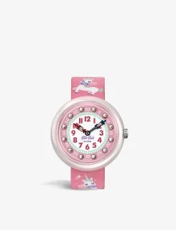 Flik Flak FBNP121 Magical Dream Woven Quartz Watch