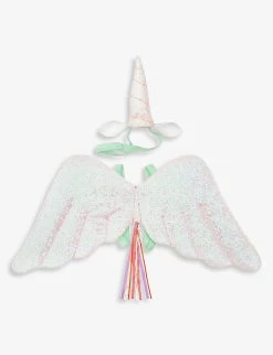 Meri-Meri Winged Unicorn Headband And Wing Set 3-6 Years
