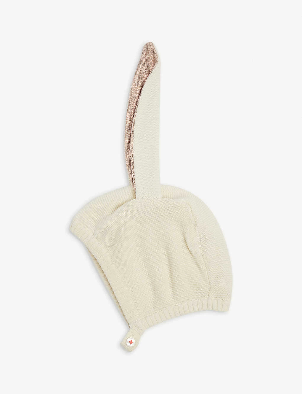 Meri-Meri Bunny Organic-cotton Baby Bonnet 2 Meri-Meri Bunny Organic-cotton Baby Bonnet - Image 2