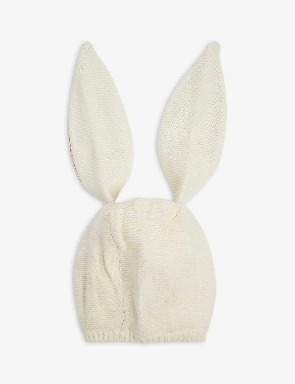 Meri-Meri Bunny Organic-cotton Baby Bonnet 3 Meri-Meri Bunny Organic-cotton Baby Bonnet - Image 3