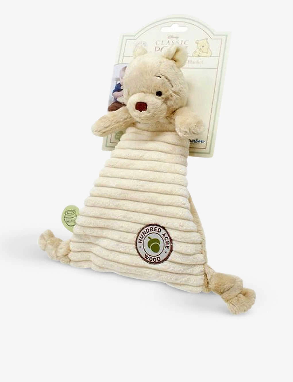 Hundred Acre Wood Disney Winnie The Pooh Woven Comfort Blanket 25cm 1 Hundred Acre Wood Disney Winnie The Pooh Woven Comfort Blanket 25cm