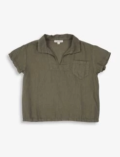 Albacore Linen And Cotton-blend Shirt 3-12 Years