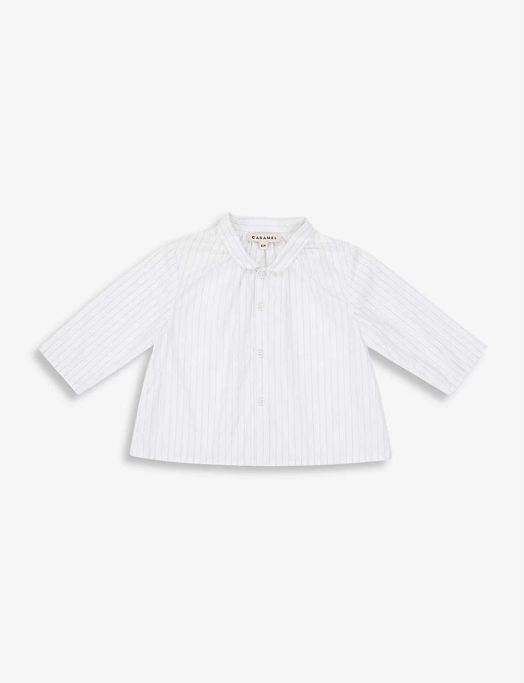 Conch Collared Cotton Shirt 3-24 Months 1 Conch Collared Cotton Shirt 3-24 Months