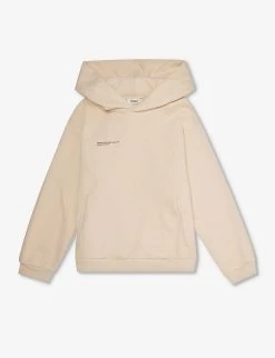 Text-print Organic-cotton Hoody 3-12 Years