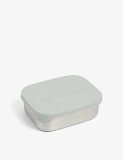 Liewood Arthur Dinosaur-debossed Stainless Steel Lunchbox 17cm X 13.5cm