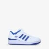 ADIDAS Forum Logo-print Leather Low-top Trainers 6-9 Years