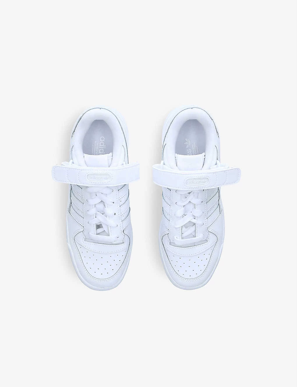 ADIDAS Forum Low Leather Trainers 9-10 Years 3 ADIDAS Forum Low Leather Trainers 9-10 Years - Image 3