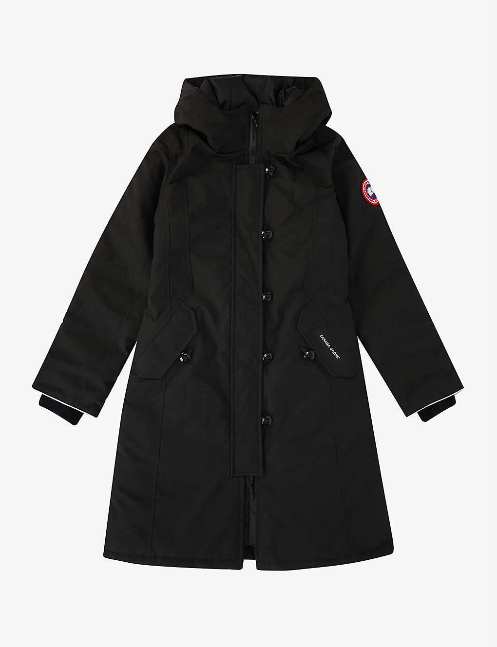 Canada Goose Brittania Shell-down Parka Coat 7-16 Years 1 Canada Goose Brittania Shell-down Parka Coat 7-16 Years