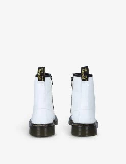 Dr. Martens 1460 Lace-up Leather Ankle Boots 9-10 Years 7 Dr. Martens 1460 Lace-up Leather Ankle Boots 9-10 Years -Kid Couture R03824955 WHITE ALT03