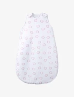 Lion-print 1.0 Tog Organic-cotton Sleeping Bag 6-12 Months