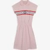 Gucci GG Logo-striped Stretch-cotton Polo Dress 4-12 Years