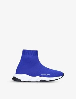 Balenciaga Speed Stretch-knit Mid-top Trainers 3-7 Years