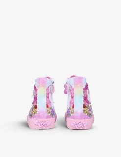 Unicorn Canvas Mid-top Trainers 4-9 Years 7 Unicorn Canvas Mid-top Trainers 4-9 Years -Kid Couture R03880121 MULTOTHER ALT03