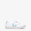 Veja Esplar Logo-embroidered Leather Low-top Trainers 2-5 Years