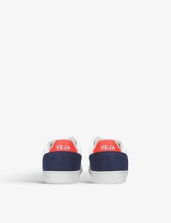Veja V-12 Branded Leather Low-top Trainers 6-9 Years 8 Veja V-12 Branded Leather Low-top Trainers 6-9 Years -Kid Couture R03880479 WHITECOMB ALT03