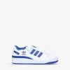 ADIDAS Forum Logo-print Leather Low-top Trainers 9-10 Years