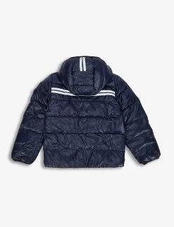 Canada Goose Crofton Quilted Recycled-nylon Hooded Jacket 2-7 Years -Kid Couture R03885810 NAVY ALT02