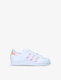 ADIDAS Superstar J Leather Trainers 9-10 Years