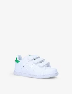 ADIDAS Stan Smith Leather Trainers 4-9 Years -Kid Couture R03891883 WHITECOMB ALT02