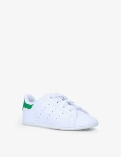 ADIDAS Stan Smith Leather Trainers 7-10 Years -Kid Couture R03891884 WHITE ALT02