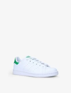 ADIDAS Stan Smith J Leather Trainers 9-10 Years -Kid Couture R03891885 WHITECOMB ALT02