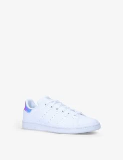 ADIDAS Stan Smith J Leather Trainers 9-10 Years 6 ADIDAS Stan Smith J Leather Trainers 9-10 Years -Kid Couture R03891886 WHITEOTH ALT02
