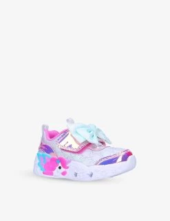 Skechers Unicorn Charmer Light-up Woven Low-top Trainers 2-7 Years -Kid Couture R03895209 MULTOTHER ALT02