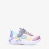 Skechers Unicorn Dreams Light-up Glitter-woven Low-top Trainers 4-10 Years