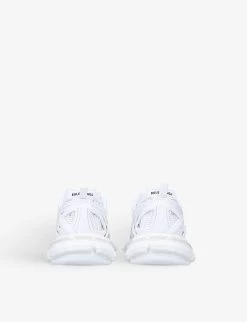 Balenciaga Track Panelled Mesh-woven Trainers 4-8 Years -Kid Couture R03904148 WHITE ALT03