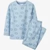 Lion-print Cotton Pyjama Set 7-10 Years