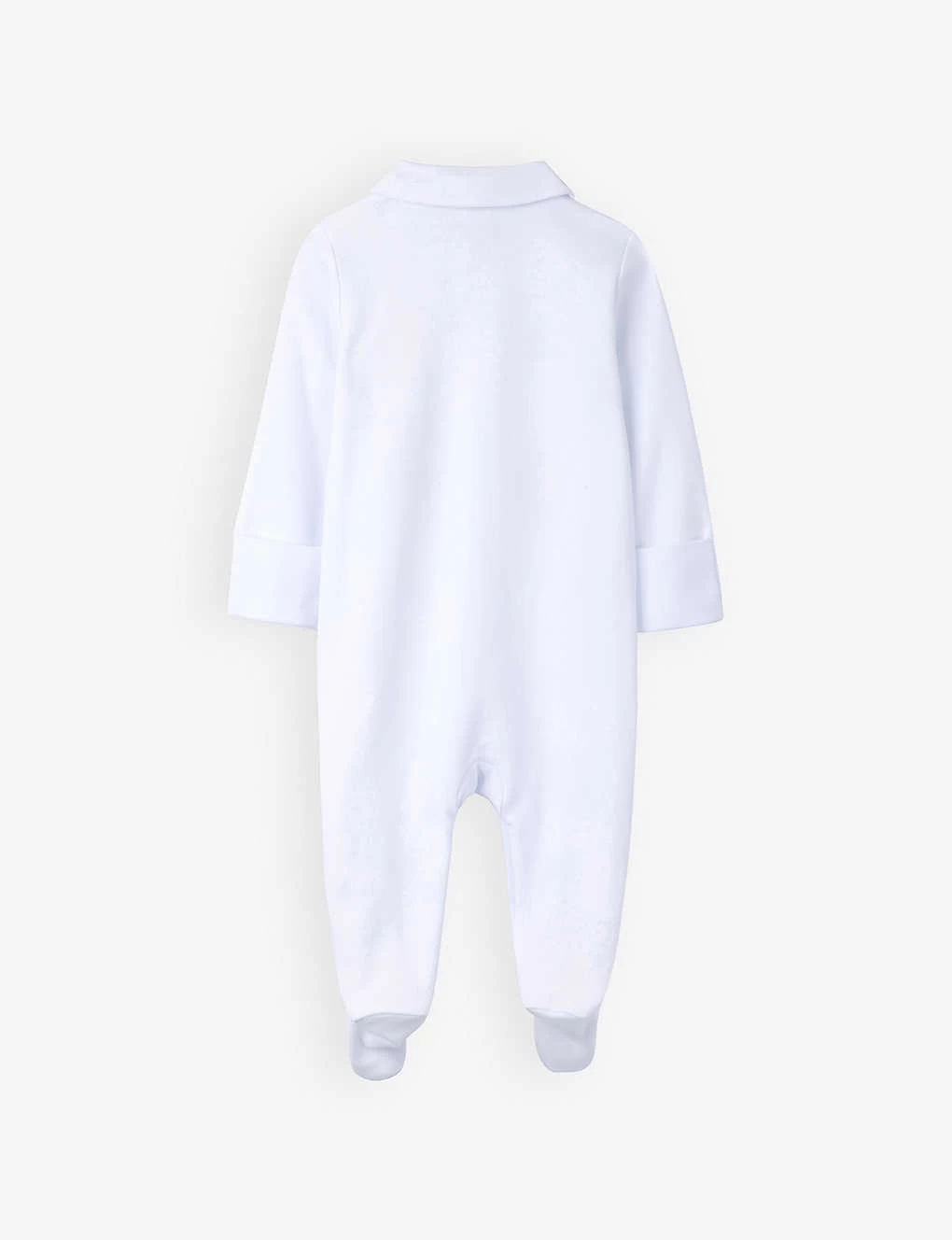 London Graphic-embroidered Organic-cotton Babygrow 0-24 Months 2 London Graphic-embroidered Organic-cotton Babygrow 0-24 Months - Image 2