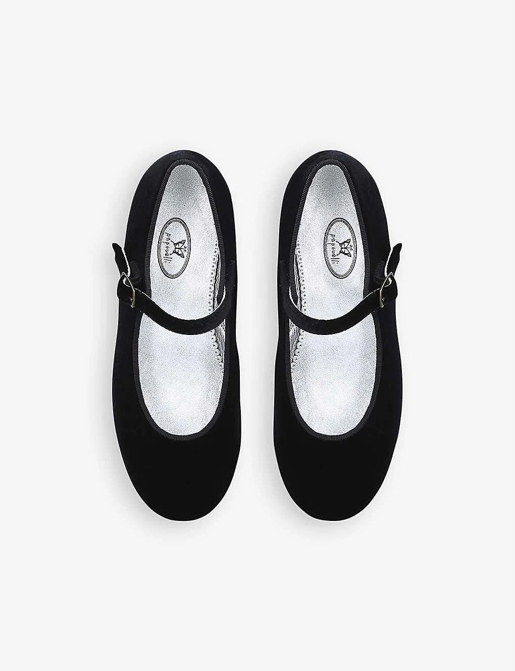 Avery Round-toe Velvet Shoes 4-7 Years 2 Avery Round-toe Velvet Shoes 4-7 Years - Image 2