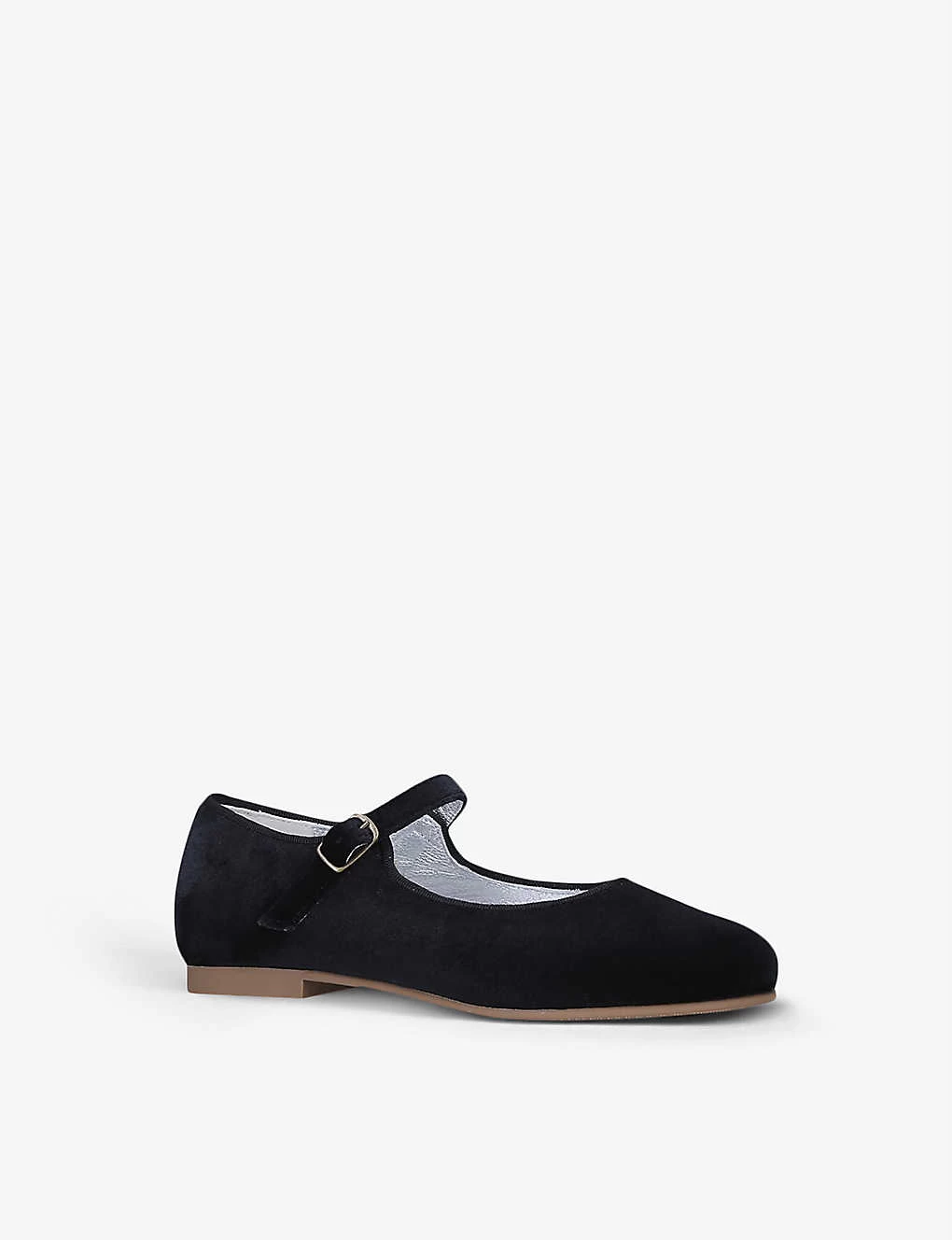 Avery Round-toe Velvet Shoes 4-7 Years 3 Avery Round-toe Velvet Shoes 4-7 Years - Image 3