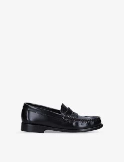 London Leather Loafer Shoes 6-7 Years