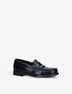 London Leather Loafer School Shoes 7-8 Years 6 London Leather Loafer School Shoes 7-8 Years -Kid Couture R03918763 BLACK ALT02