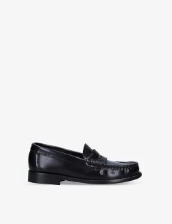 London Leather Loafer School Shoes 7-8 Years